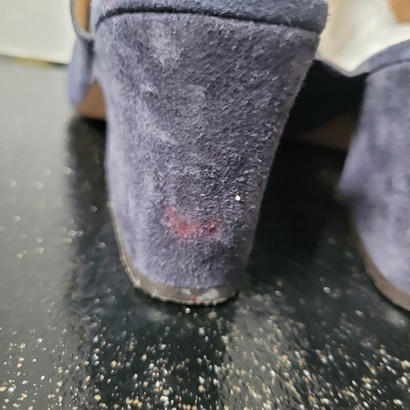 Banana Republic Blue Suede Mules - Picture 6 of 8